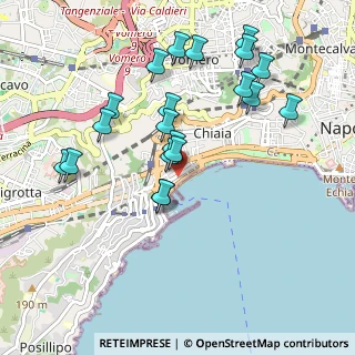 Mappa Viale Antonio Gramsci, 80123 Napoli NA, Italia (1.048)