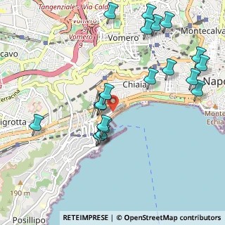Mappa Viale Antonio Gramsci, 80123 Napoli NA, Italia (1.2155)