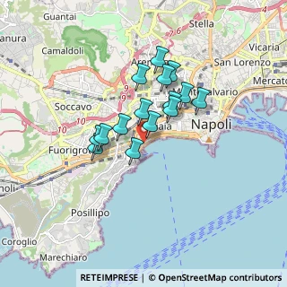 Mappa Viale Antonio Gramsci, 80123 Napoli NA, Italia (1.36)