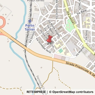 Mappa Via Leoncavallo,  11, 07046 Porto Torres, Sassari (Sardegna)
