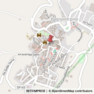 Mappa Via de Rogatis, 19, 83043 Bagnoli Irpino, Avellino (Campania)