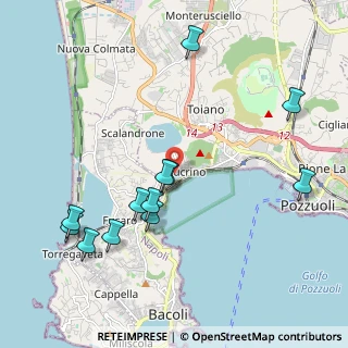 Mappa Strada Provinciale Circumlago di Lucrino, 80078 Pozzuoli NA, Italia (2.40083)