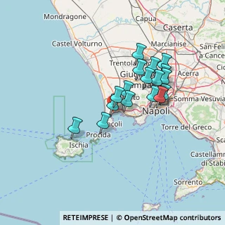 Mappa Strada Provinciale Circumlago di Lucrino, 80078 Pozzuoli NA, Italia (12.25706)