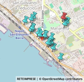 Mappa Vicoletto Tarallo, 80146 Napoli NA, Italia (0.385)