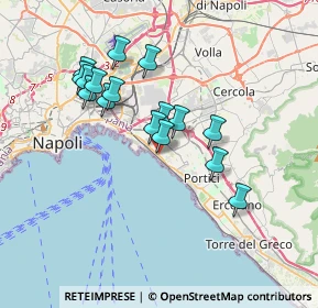 Mappa Vicoletto Tarallo, 80146 Napoli NA, Italia (3.39)