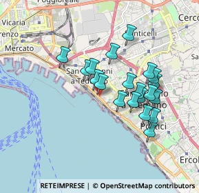 Mappa Vicoletto Tarallo, 80146 Napoli NA, Italia (1.6445)