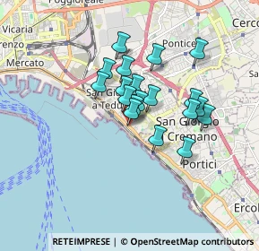 Mappa Vicoletto Tarallo, 80146 Napoli NA, Italia (1.34579)