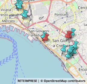Mappa Vicoletto Tarallo, 80146 Napoli NA, Italia (2.71389)