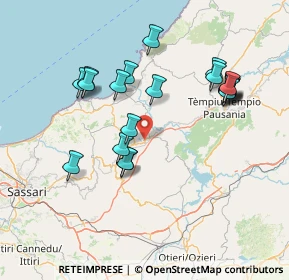 Mappa Perfugas, 07034 Perfugas SS, Italia (15.7445)
