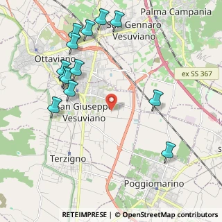 Mappa 80040 San Giuseppe Vesuviano NA, Italia (2.60538)