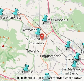 Mappa 80040 San Giuseppe Vesuviano NA, Italia (7.26071)