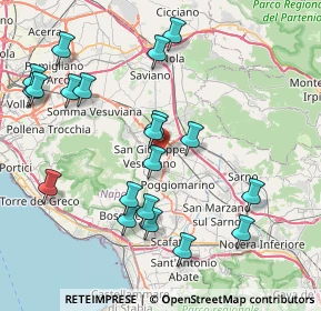 Mappa 80040 San Giuseppe Vesuviano NA, Italia (9.4595)