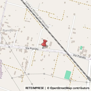 Mappa Via Pianillo, 53, 80040 San Giuseppe Vesuviano, Napoli (Campania)
