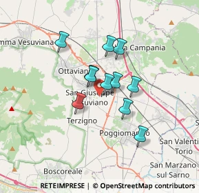 Mappa Via Giovanni Parini, 80047 San Giuseppe Vesuviano NA, Italia (2.60727)
