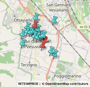 Mappa Via Salvatore Quasimodo, 80047 San Giuseppe Vesuviano NA, Italia (1.394)