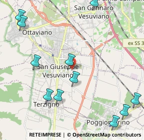 Mappa Via Giovanni Parini, 80047 San Giuseppe Vesuviano NA, Italia (2.93182)