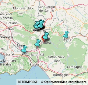 Mappa Via Arco Torre, 83029 Solofra AV, Italia (9.399)