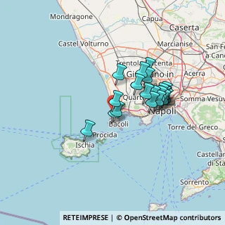 Mappa Via Cuma, 80070 Bacoli NA, Italia (11.8775)