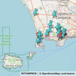 Mappa Via Cuma, 80070 Bacoli NA, Italia (8.3185)