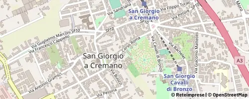 Mappa San Giorgio a Cremano