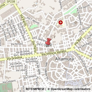 Mappa Via Cimarosa,  59, 70022 Altamura, Bari (Puglia)