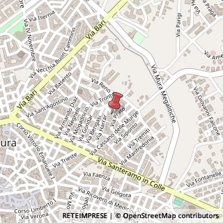 Mappa Via Imola, 20, 70022 Altamura, Bari (Puglia)
