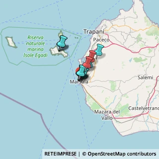 Mappa Via del Fante, 91025 Marsala TP, Italia (6.62231)