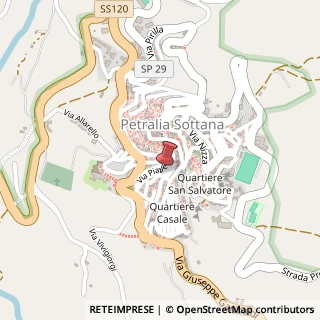 Mappa Via Vittorio Veneto, 21, 90027 Palermo, Palermo (Sicilia)