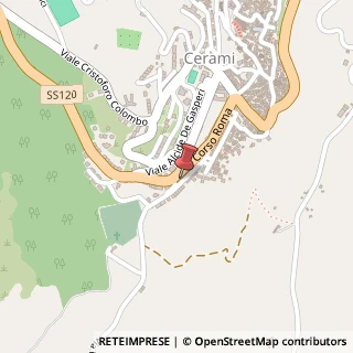 Mappa Via f. crispi, 94010 Cerami, Enna (Sicilia)