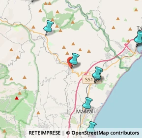 Mappa Via Regina Elena, 95017 Piedimonte Etneo CT, Italia (6.93385)