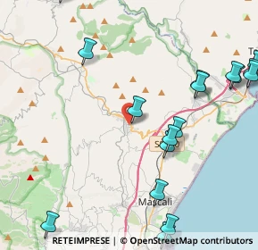 Mappa Via Regina Elena, 95017 Piedimonte Etneo CT, Italia (6.26412)