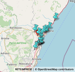 Mappa Via Regina Elena, 95017 Piedimonte Etneo CT, Italia (8.23438)