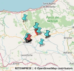 Mappa 94010 Cerami EN, Italia (10.3595)