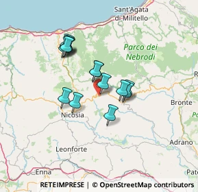 Mappa 94010 Cerami EN, Italia (11.76357)