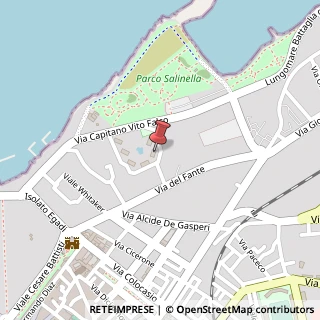 Mappa Via del Fante, 33B, 91025 Marsala, Trapani (Sicilia)