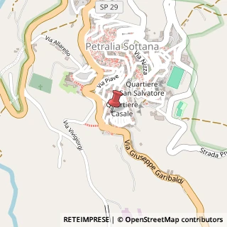Mappa Via venezia 15, 90027 Petralia Sottana, Palermo (Sicilia)