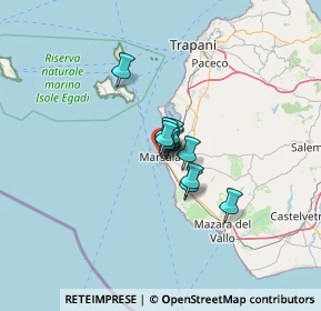 Mappa Via Giovanni Bovio, 91025 Marsala TP, Italia (6.52182)