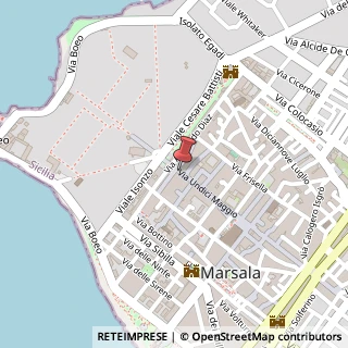 Mappa Via XI Maggio, 11, 91025 Marsala, Trapani (Sicilia)