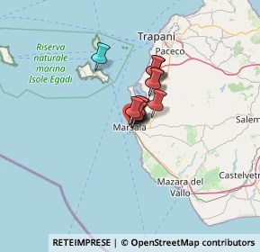 Mappa Via Andrea D'Anna, 91025 Marsala TP, Italia (6.54077)