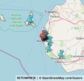 Mappa Via Andrea D'Anna, 91025 Marsala TP, Italia (4.97538)