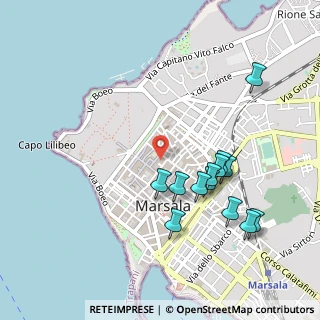 Mappa Via Andrea D'Anna, 91025 Marsala TP, Italia (0.56077)