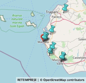 Mappa Vicolo Coccio, 91025 Marsala TP, Italia (12.76455)