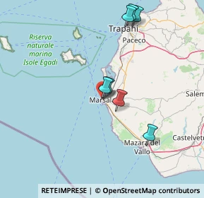 Mappa Vicolo Coccio, 91025 Marsala TP, Italia (26.82364)