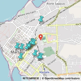Mappa Viale Olimpia, 91025 Marsala TP, Italia (0.54538)