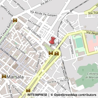 Mappa Via Pascasino, 47, 91025 Marsala, Trapani (Sicilia)