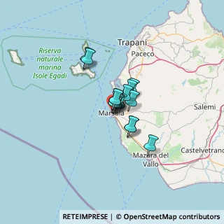 Mappa Via Sardegna, 91025 Marsala TP, Italia (6.89467)