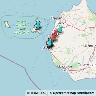 Mappa Via Biagio di Pietra, 91025 Marsala TP, Italia (6.66692)
