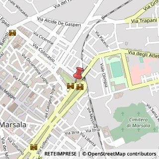 Mappa Via Giovanni Amendola, 35, 91025 Marsala, Trapani (Sicilia)
