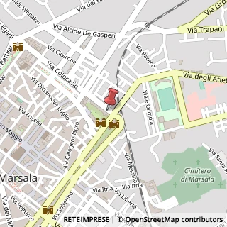 Mappa Via Pascasino,  50, 91025 Marsala, Trapani (Sicilia)