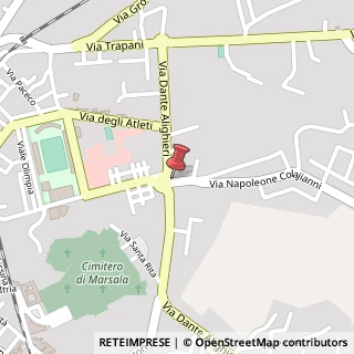 Mappa Via N. Colaianni, 3, 91025 Marsala, Trapani (Sicilia)